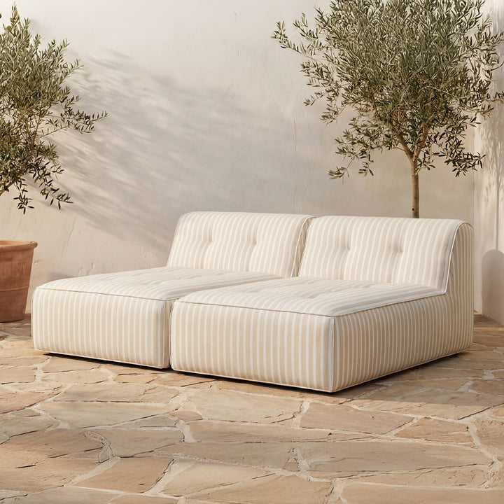 Sunseeker 2 Piece Outdoor Sun Lounger