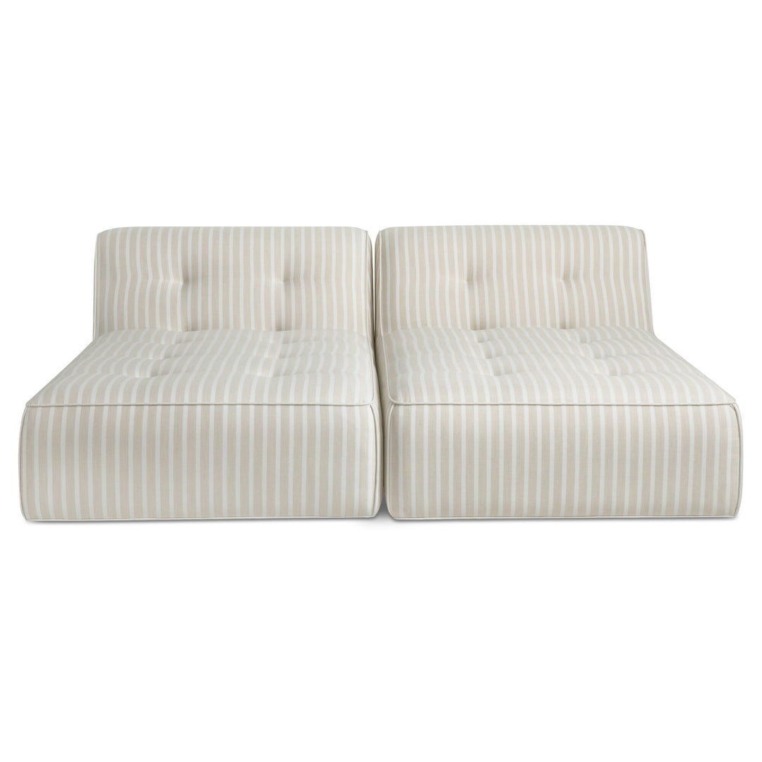 Sunseeker 2 Piece Outdoor Sun Lounger