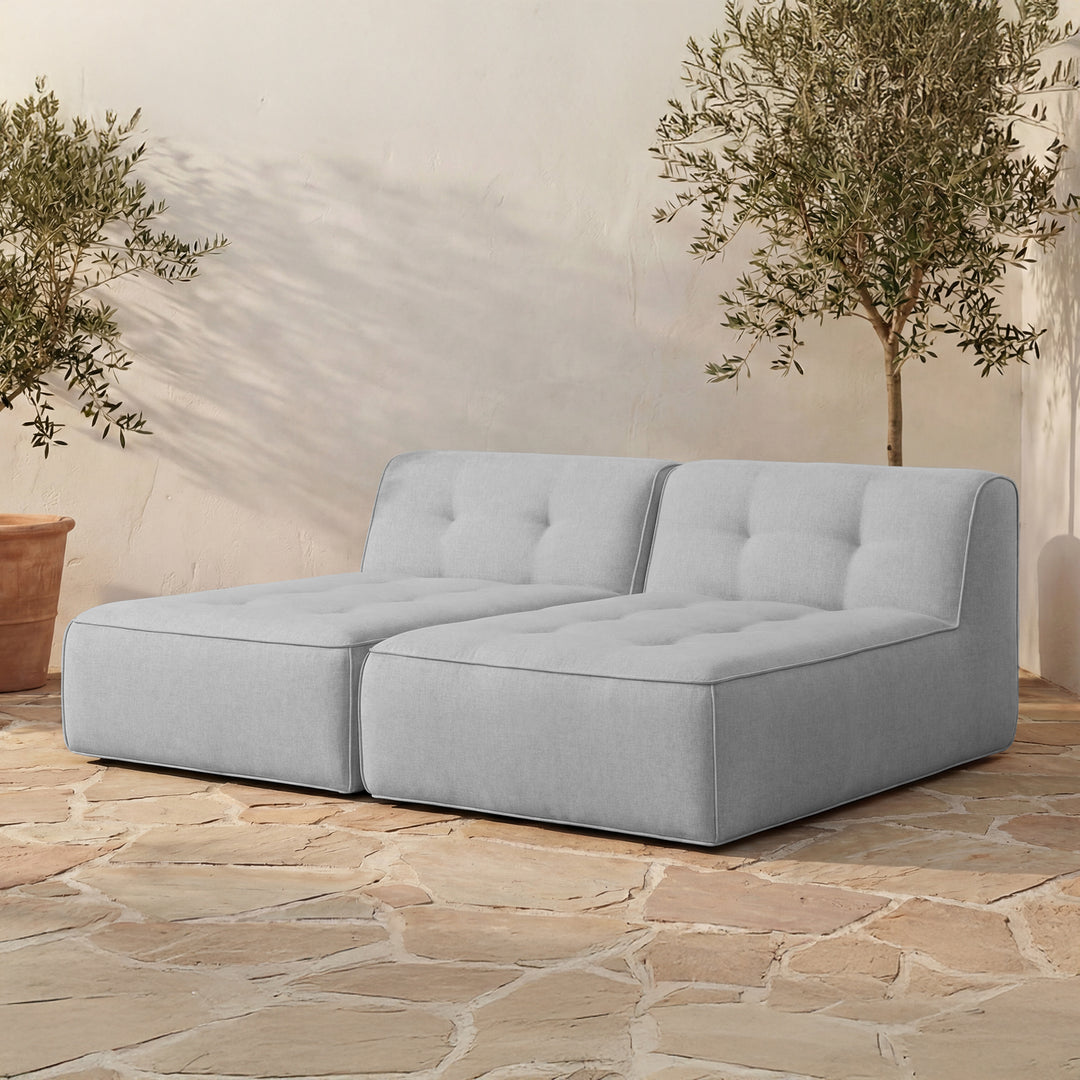 Sunseeker 2 Piece Outdoor Sun Lounger