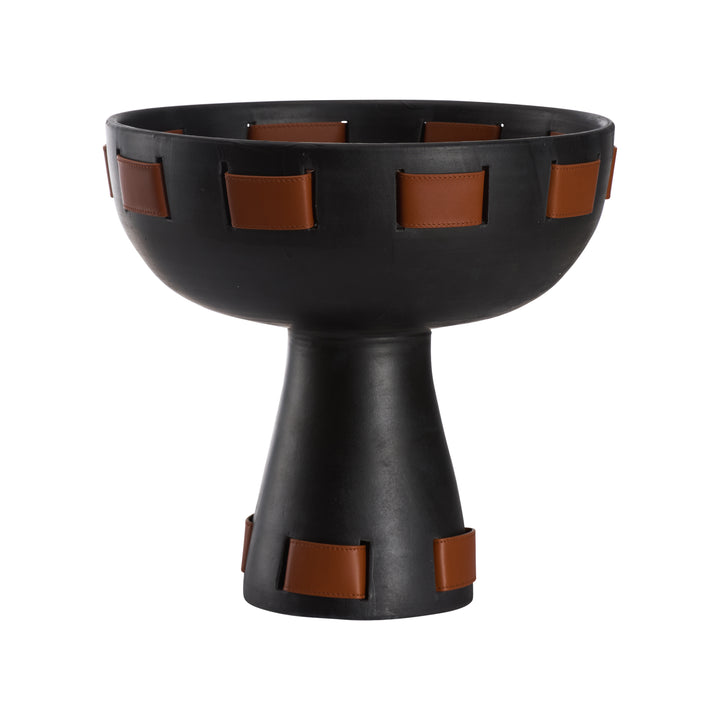 Matte Black Glaze/Camel