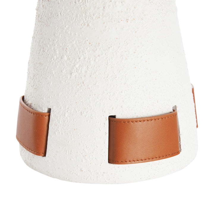 White Sanded Glaze/Camel