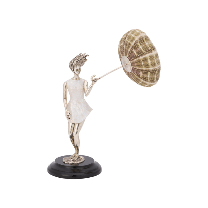 Sea Urchin Umbrella Girl - W10072