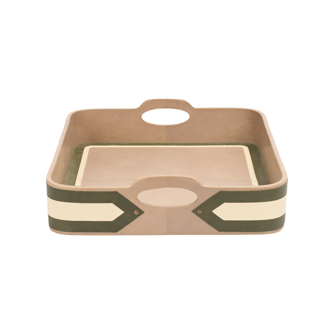 Kellie Leather Tray - W10091