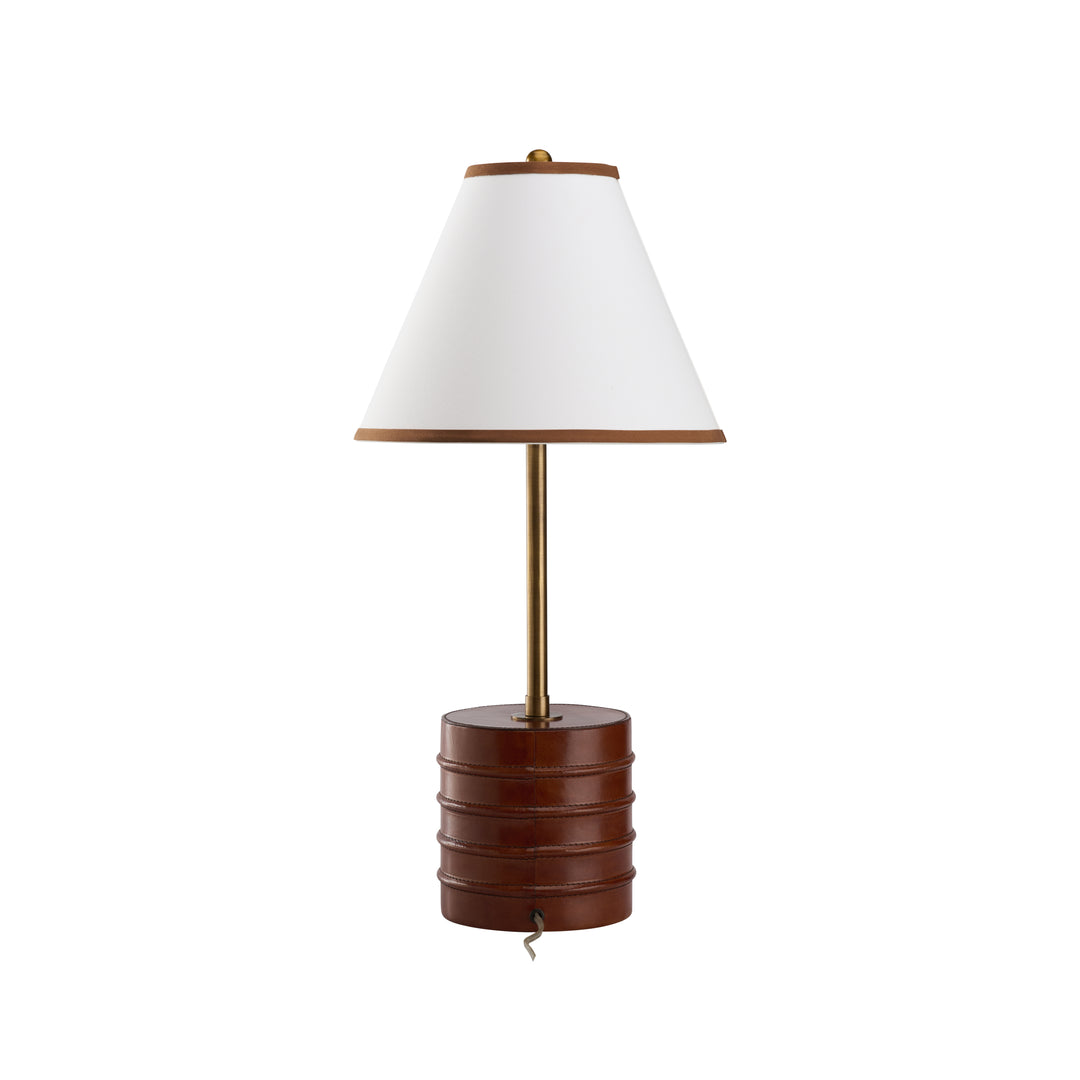 Lawrence Leather Lamp - W10092