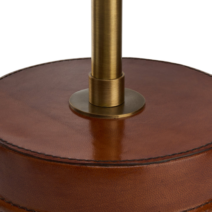 Lawrence Leather Lamp - W10092