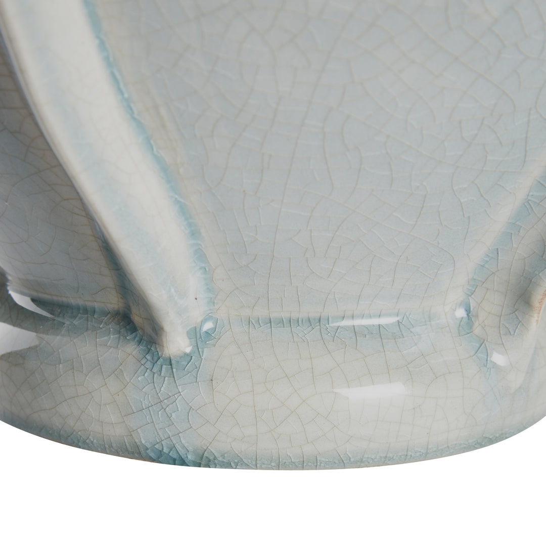 Crackled Gray Glaze