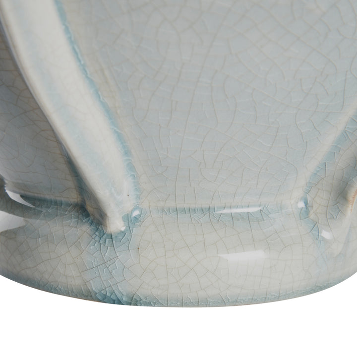 Crackled Gray Glaze