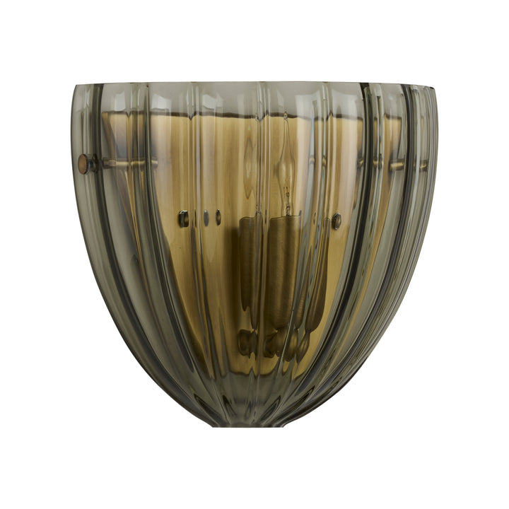 Smoke/Blown/Antique Brass