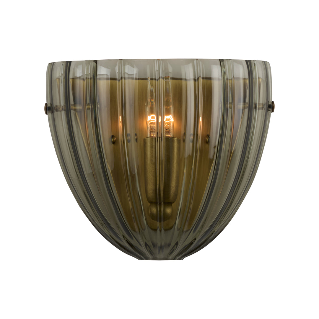 Smoke/Blown/Antique Brass