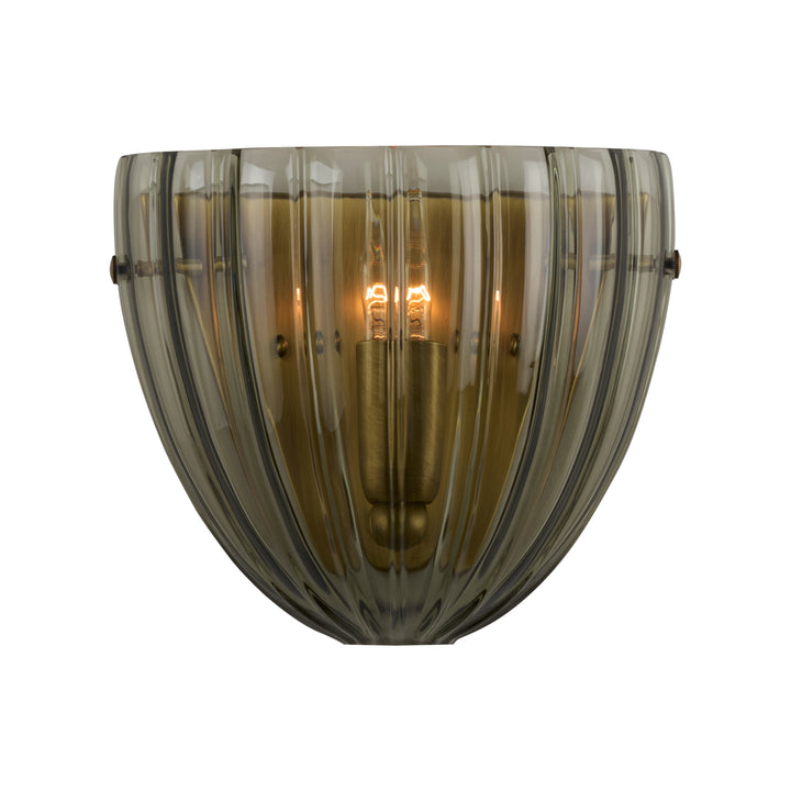 Smoke/Blown/Antique Brass