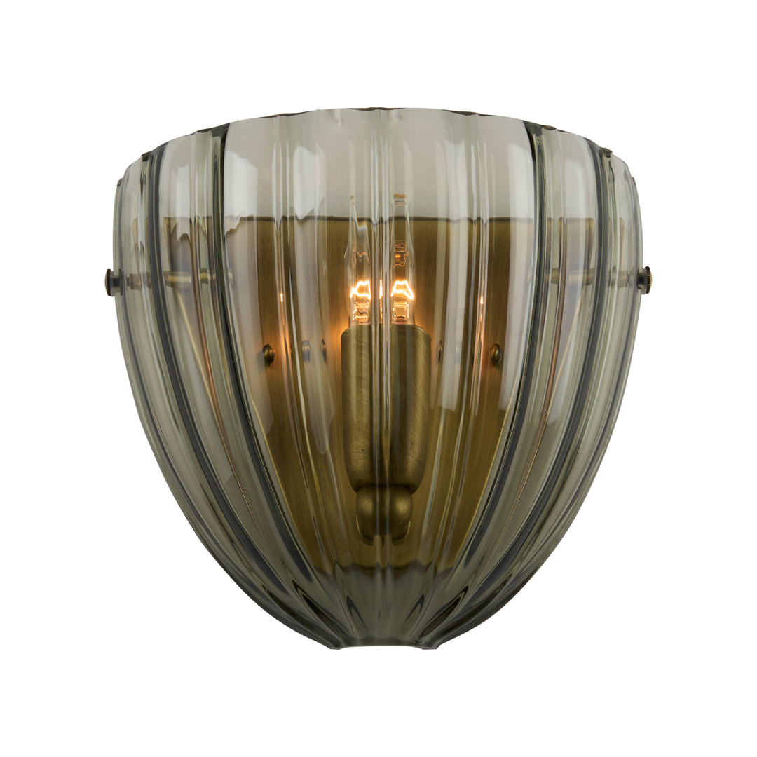Smoke/Blown/Antique Brass