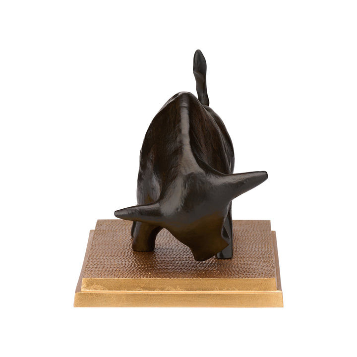 Running Bull Sculpture - W10254