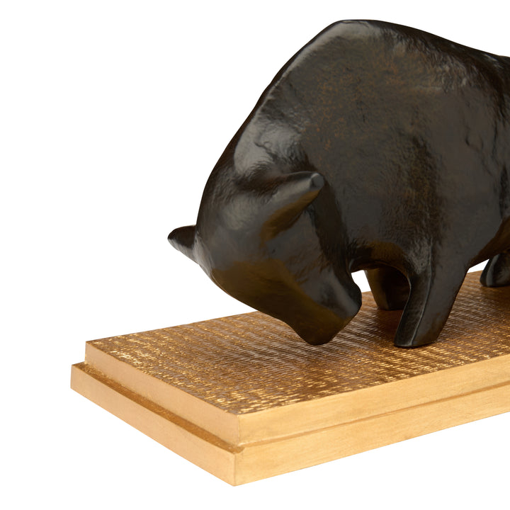 Running Bull Sculpture - W10254