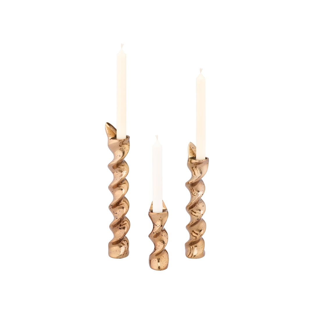 Helix Candlesticks (S3) - W10313
