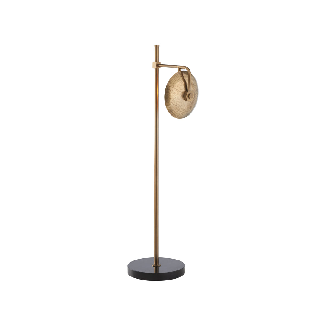 Darby Floor Lamp w/ Hammered Shade - W10447