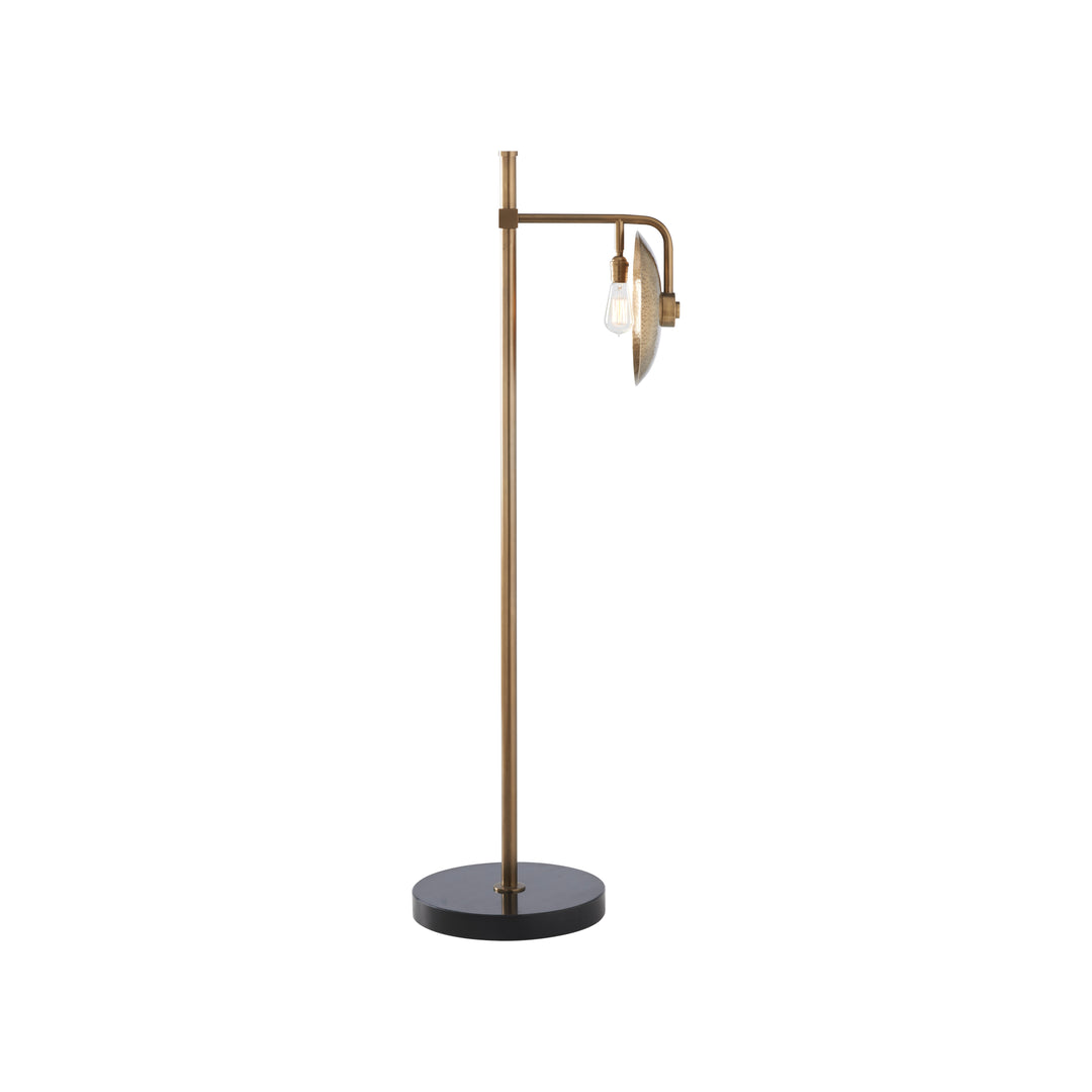 Darby Floor Lamp w/ Hammered Shade - W10447