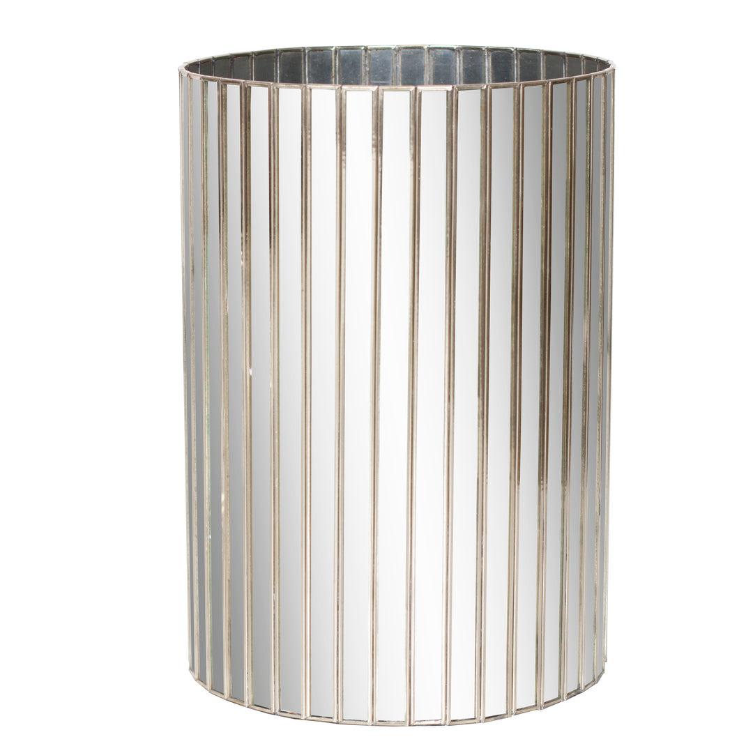 Facet Mir Round Tall Wastebasket - WBFAC