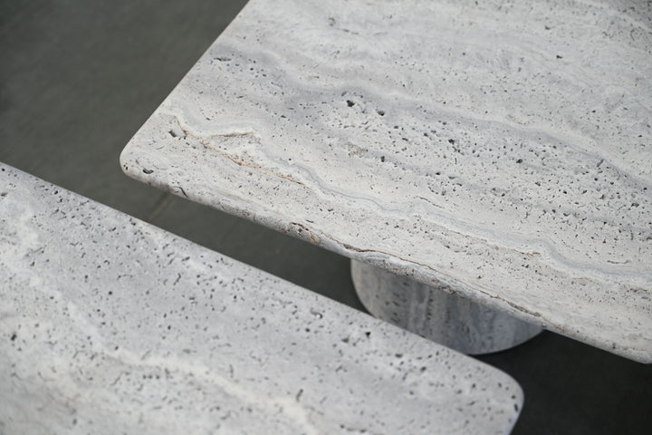 Grey Travertine  Marble 