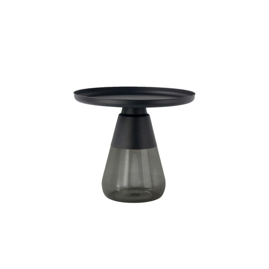Black Aluminum/Smoke Glass