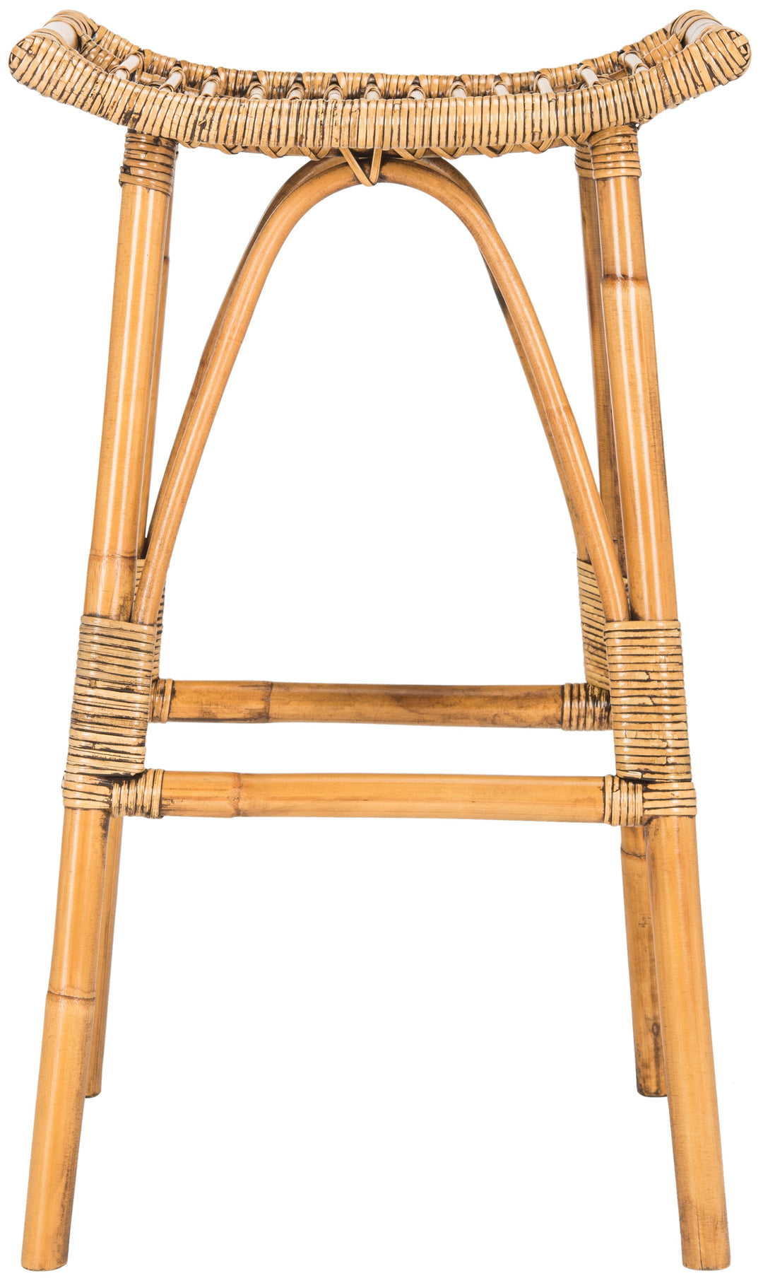 Leda Rattan Bar Stool