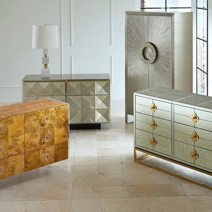 Jonathan Adler Talitha Armoire SIDEBOARDS + CREDENZAS