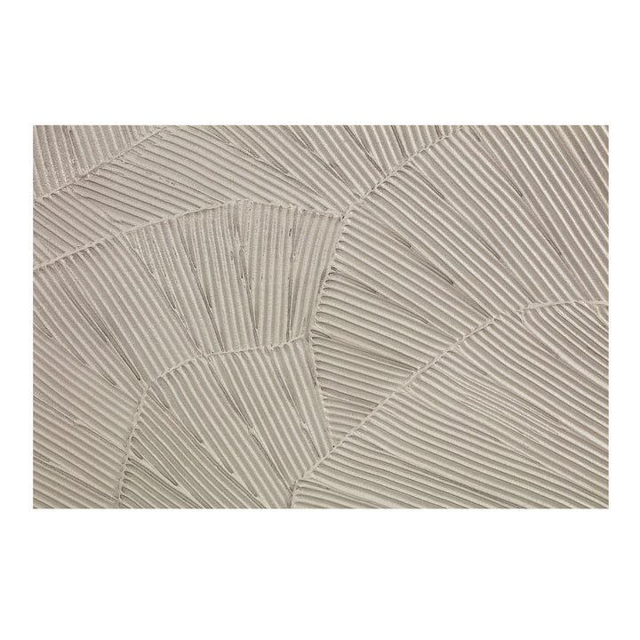 Moe's Home Collection - Flutter Framed Painting Cool Beige - WP-1306-37 | American Home Furniture