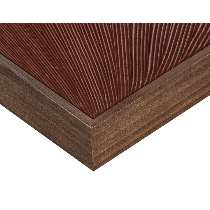 Moe's Home Collection - Flutter Framed Painting Maroon - WP-1307-37 | American Home Furniture