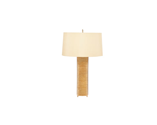 Gold Lf Wire Wrap Lamp, 15" Butter Shade  - WRAPT G
