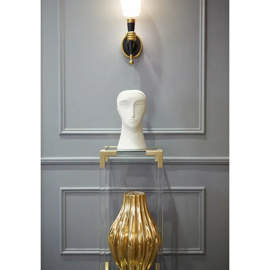 Brass Hand Sconce