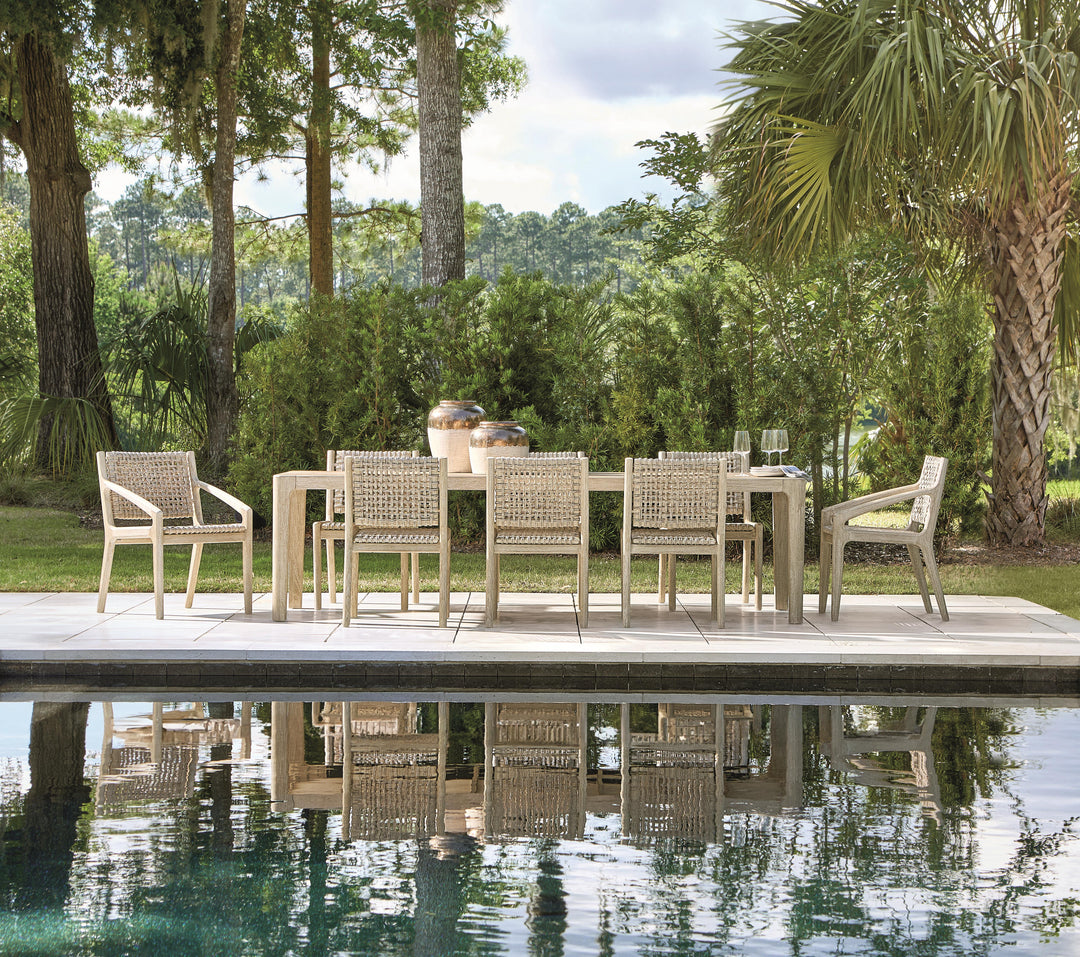 American Home Furniture Bernhardt Atlas Outdoor Arm Chair - Set of 2