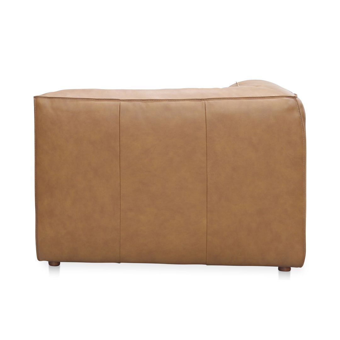 Moe's Home Collection - Form Corner Chair Sonoran Tan Leather - XQ-1001-40 | American Home Furniture