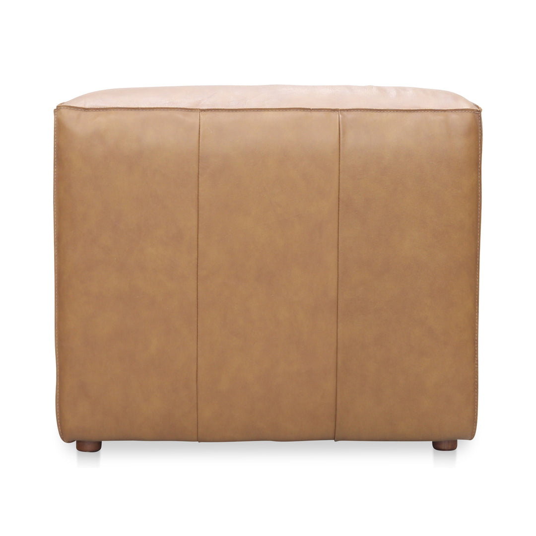 Moe's Home Collection - Form Slipper Chair Sonoran Tan Leather - XQ-1002-40 | American Home Furniture