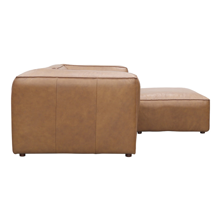 Moe's Home Collection - Form Nook Modular Sectional Sonoran Tan Leather - XQ-1006-40 | American Home Furniture