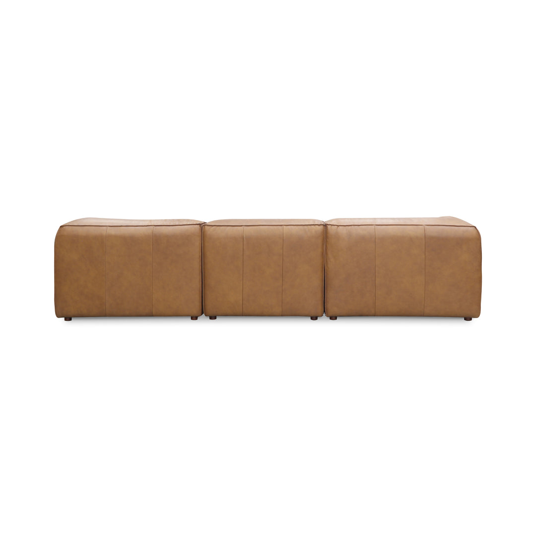 Moe's Home Collection - Form Classic L Modular Sectional Sonoran Tan Leather - XQ-1007-40 | American Home Furniture