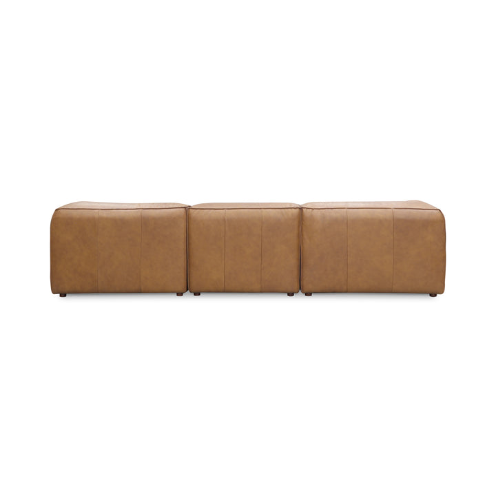 Moe's Home Collection - Form Classic L Modular Sectional Sonoran Tan Leather - XQ-1007-40 | American Home Furniture
