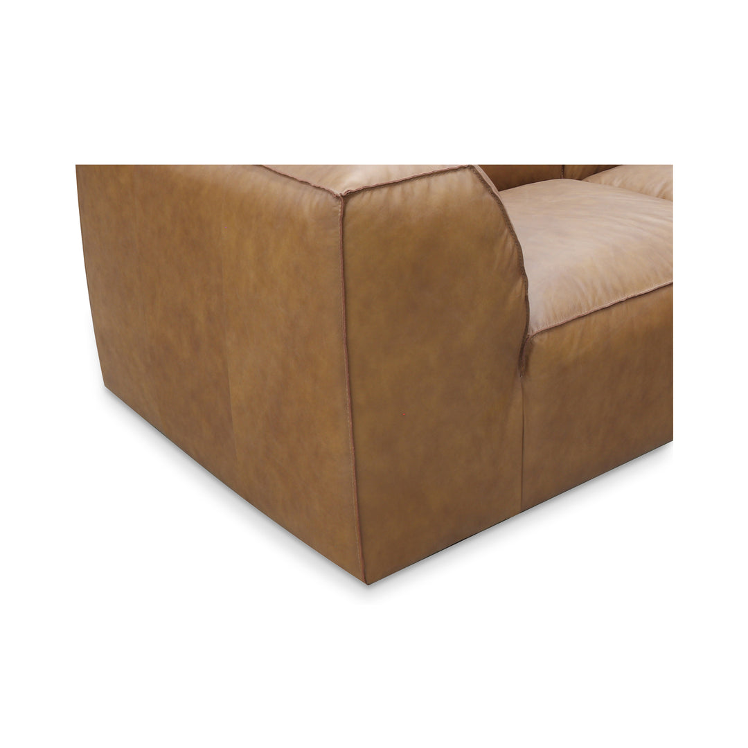 Moe's Home Collection - Form Classic L Modular Sectional Sonoran Tan Leather - XQ-1007-40 | American Home Furniture
