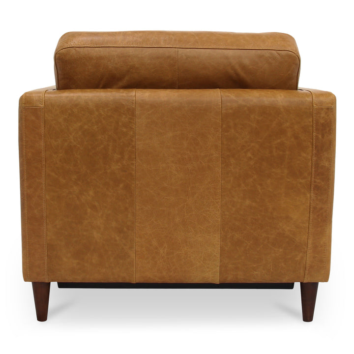 Moe's Home Collection - Bridgers Power Recliner Chair Tan Leather - XQ-1010-40 | American Home Furniture