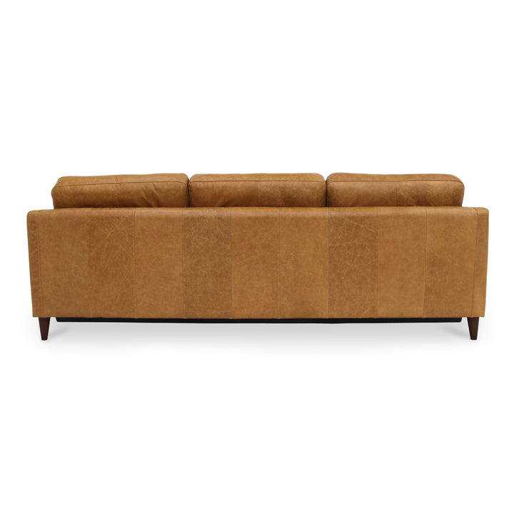 Moe's Home Collection - Bridgers Power Recliner Sofa Tan Leather - XQ-1011-40 | American Home Furniture