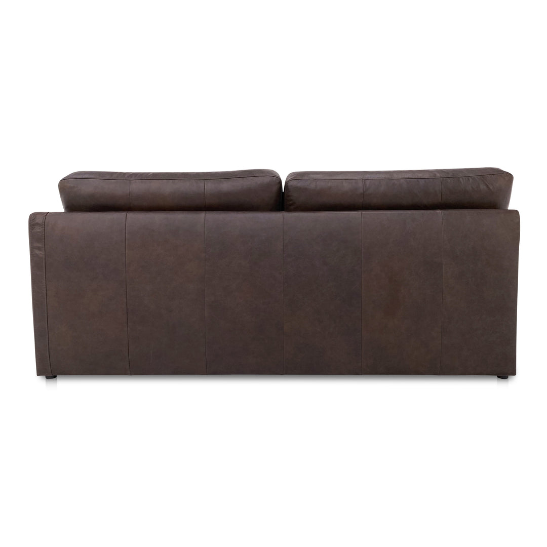 Moe's Home Collection - Thurlow Right Arm Facing Sofa Espresso Brown Leather - XQ-1017-20 | American Home Furniture