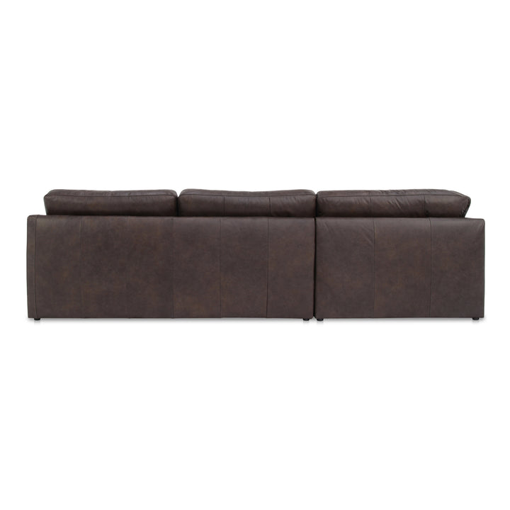 Moe's Home Collection - Thurlow Corner Modular Sectional Espresso Brown Leather - XQ-1020-20 | American Home Furniture