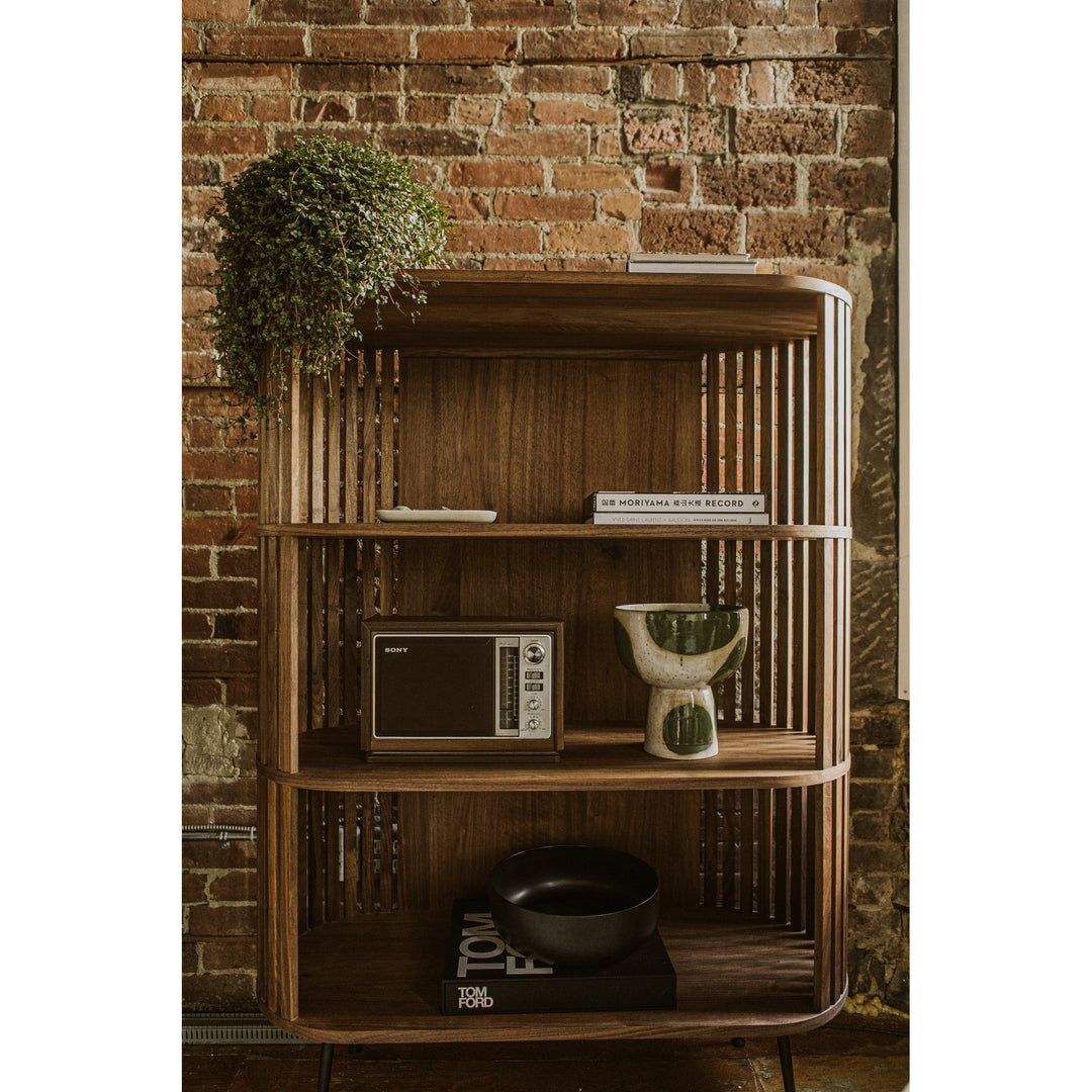 Moe's Home Collection - Henrich Bookshelf Natural Oil - YC-1024-21 | American Home Furniture