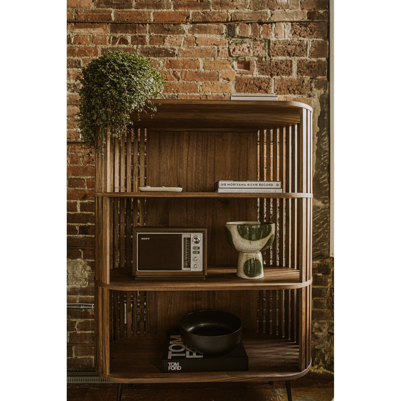 Moe's Home Collection - Henrich Bookshelf Natural Oil - YC-1024-21 | American Home Furniture
