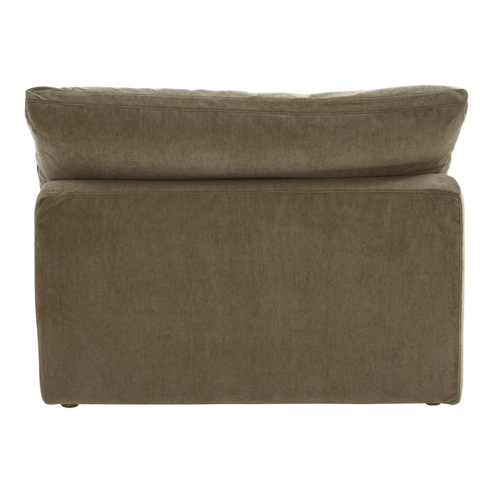 Moe's Home Collection - Clay Slipper Chair Performance Fabric Desert Sage - YJ-1001-16 | American Home Furniture