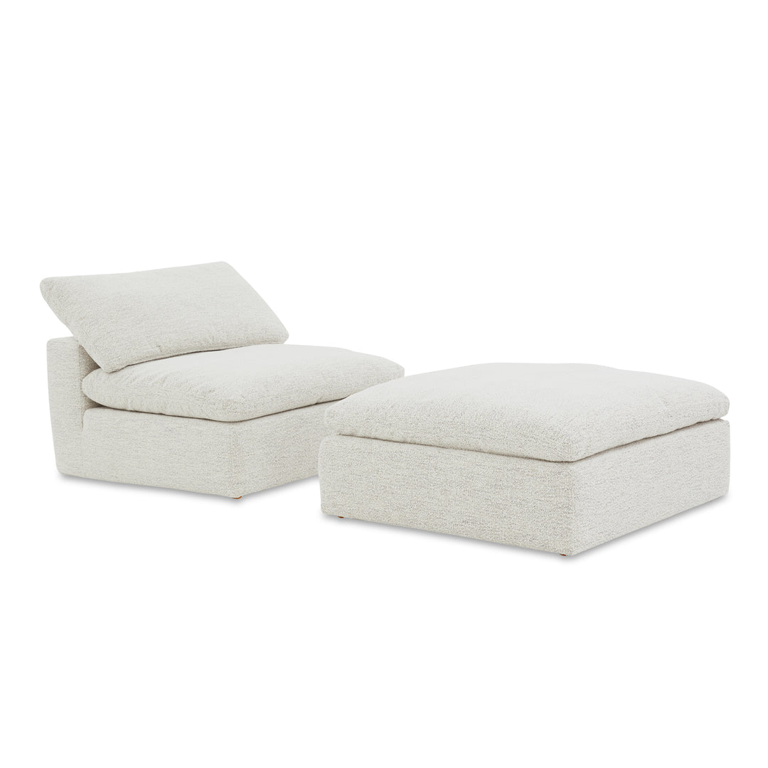 Moe's Home Collection - Clay Slipper Chair Performance Fabric Coastside Sand - YJ-1001-49 | American Home Furniture