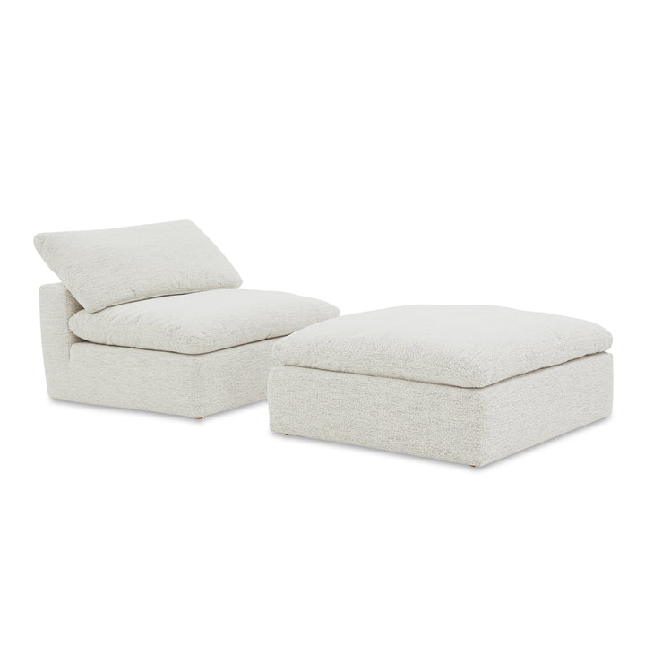 Moe's Home Collection - Clay Slipper Chair Performance Fabric Coastside Sand - YJ-1001-49 | American Home Furniture