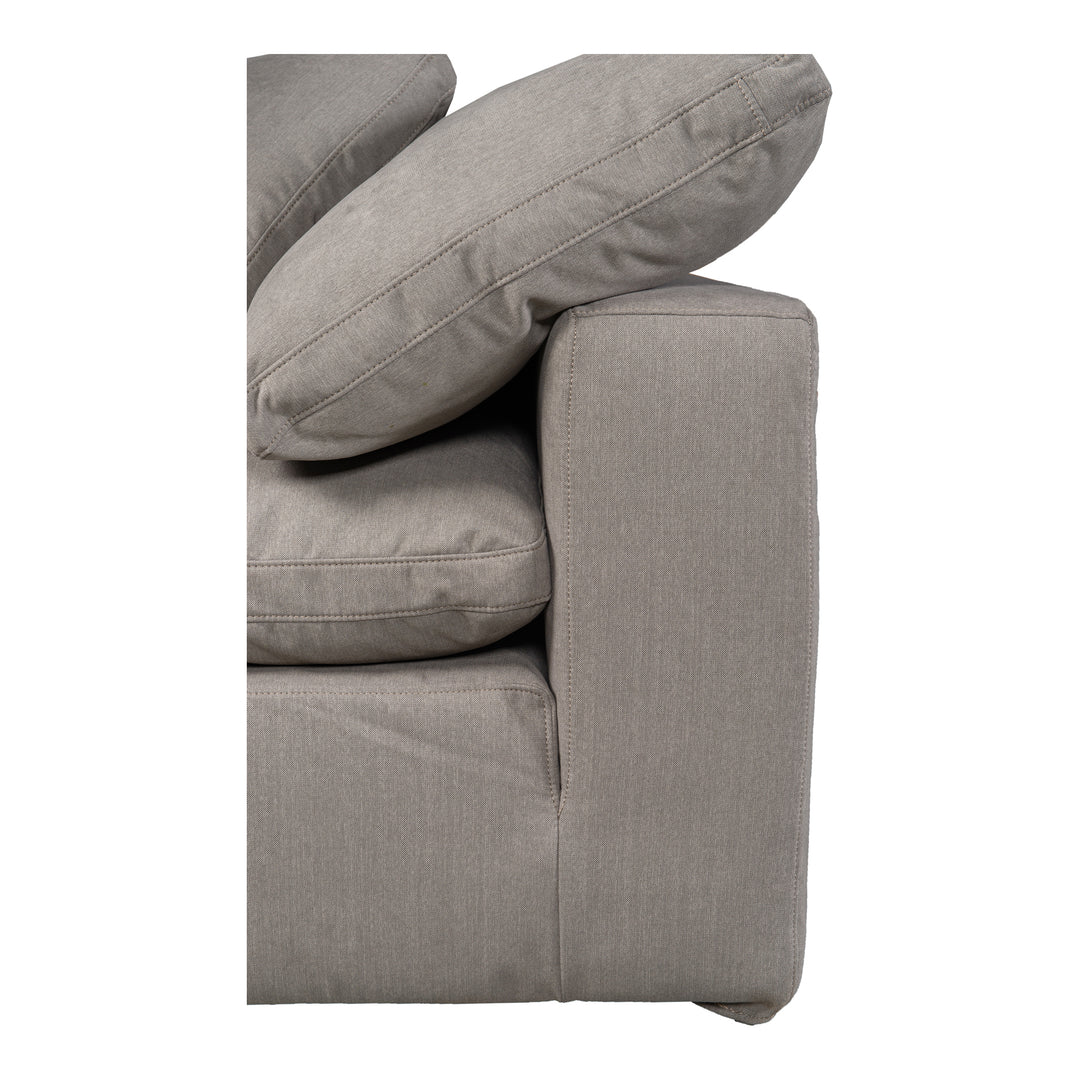 Moe's Home Collection - Terra Condo Corner Chair Performance Fabric Light Grey - YJ-1012-29 | American Home Furniture