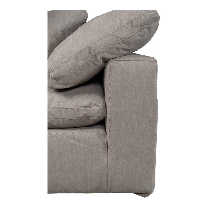 Moe's Home Collection - Terra Condo Corner Chair Performance Fabric Light Grey - YJ-1012-29 | American Home Furniture