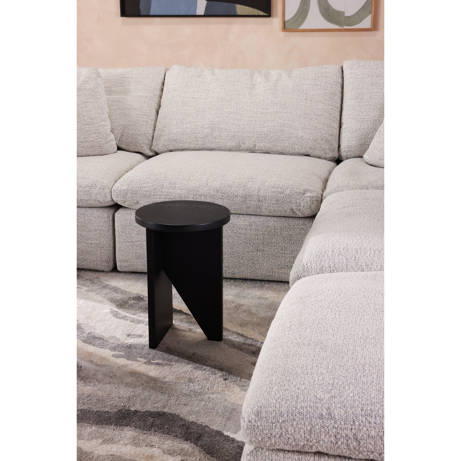 Moe's Home Collection - Terra Condo Corner Chair Performance Fabric Coastside Sand - YJ-1012-49 | American Home Furniture