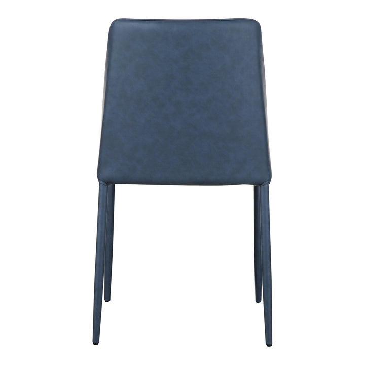 Moe's Home Collection - Nora Dining Chair Ocean Cavern Grey Vegan Leather - Set of 2 - YM-1004-41 | American Home Furniture