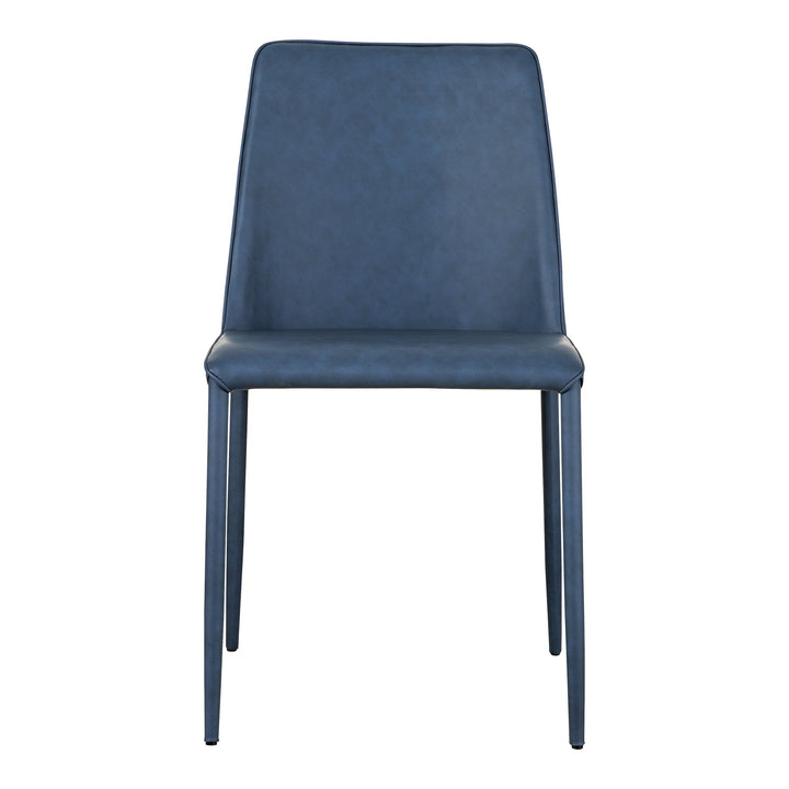 Nora Dining Chair Ocean Cavern Grey Vegan Leather - Set of 2